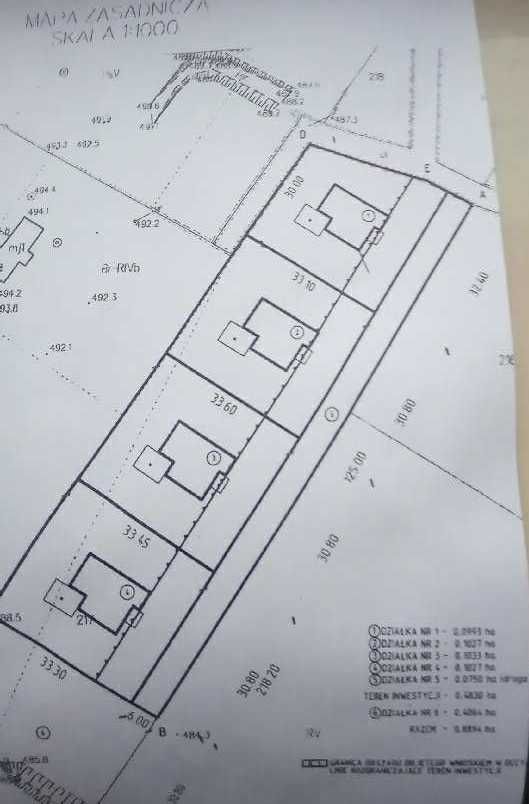 Działka budowlana Łodyna. Zdjęcie 2