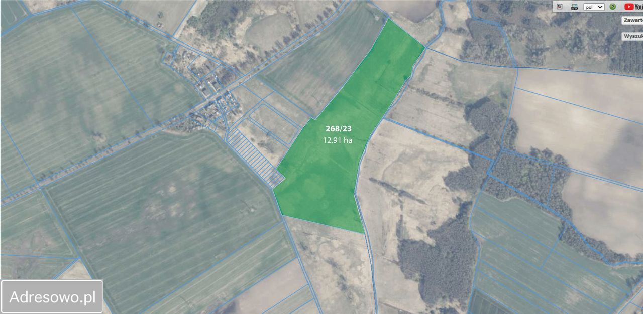 Działka rolna Wałkno. Zdjęcie 1