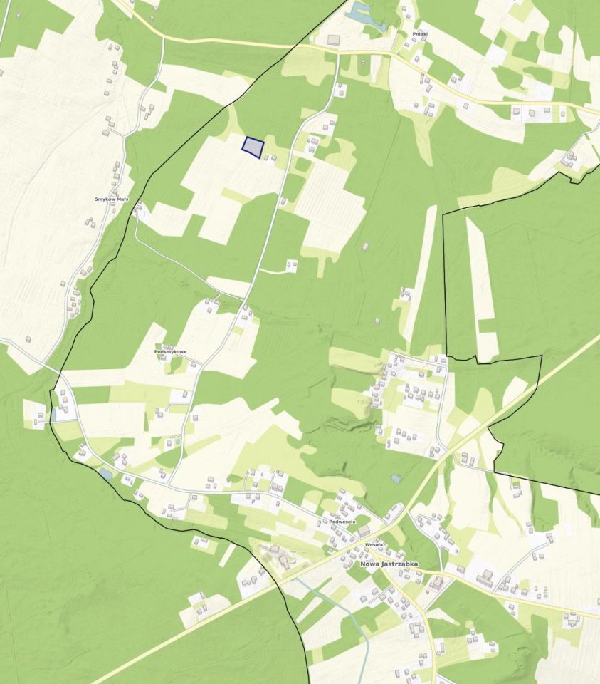 Działka rolna Nowa Jastrząbka Pniaki. Zdjęcie 3