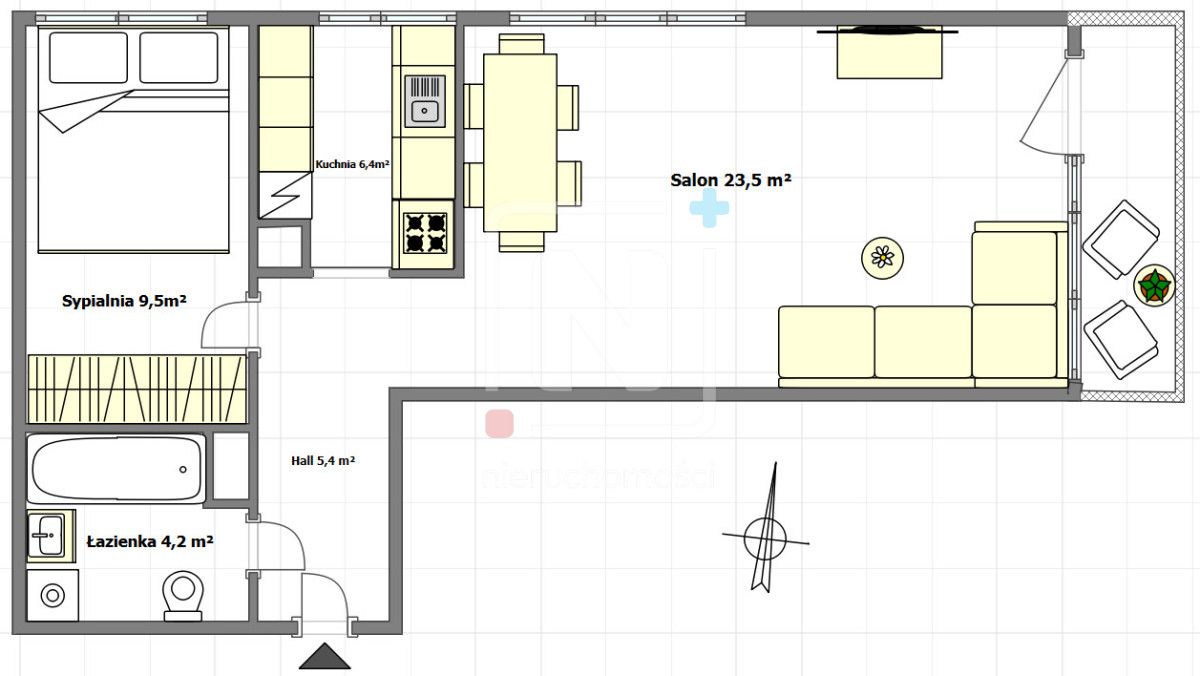 Mieszkanie 2-pokojowe Warszawa Żoliborz, ul. Braci Załuskich. Zdjęcie 13