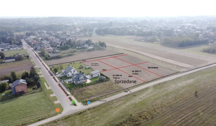 Działka budowlana Brzeziny, ul. Ignacego Potockiego