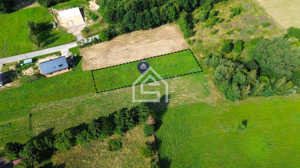 Działka budowlana Łomna