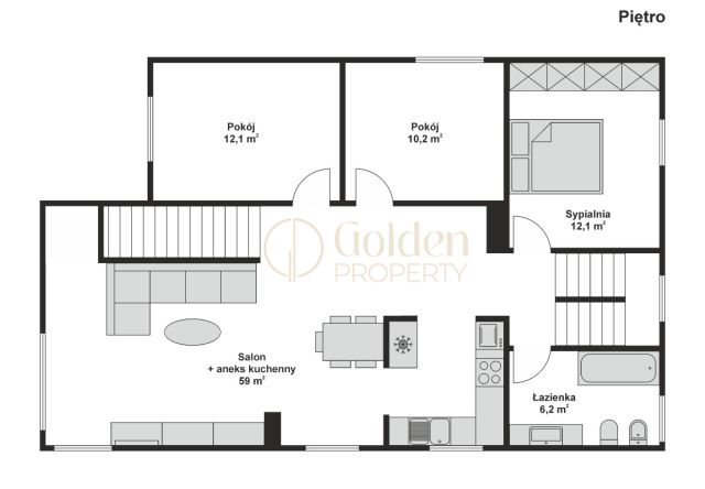 dom wolnostojący, 5 pokoi Gdańsk Ujeścisko, ul. Kielecka. Zdjęcie 22