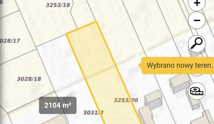 Działka budowlana Sobolew Stefanów, ul. Milanowska