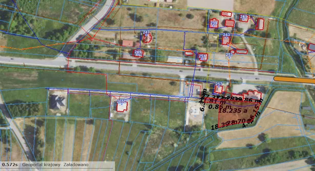 Działka rekreacyjna Trzebuska Kąty. Zdjęcie 1