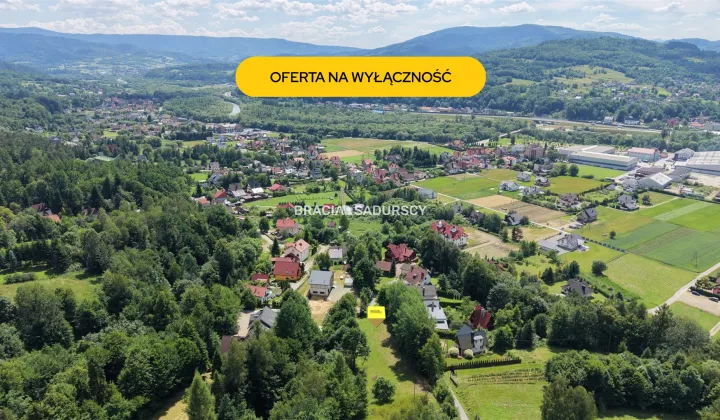 Działka budowlana Pcim