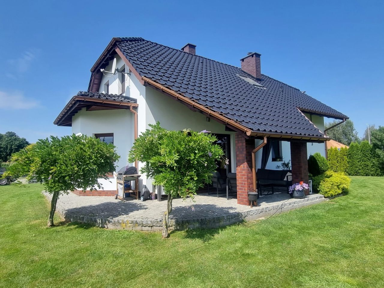 dom wolnostojący, 5 pokoi Brzezia Łąka. Zdjęcie 3