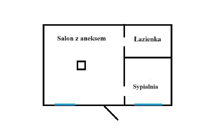 Mieszkanie 2-pokojowe Bydgoszcz Śródmieście, ul. Mazowiecka