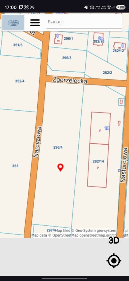 Działka inwestycyjna Polkowice, ul. Narcyzowa. Zdjęcie 3