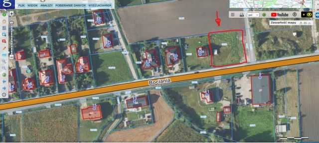 Działka budowlana Masłowo, ul. Bociania. Zdjęcie 3