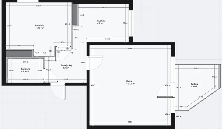 Mieszkanie 2-pokojowe Warszawa Ursynów, ul. Służby Polsce