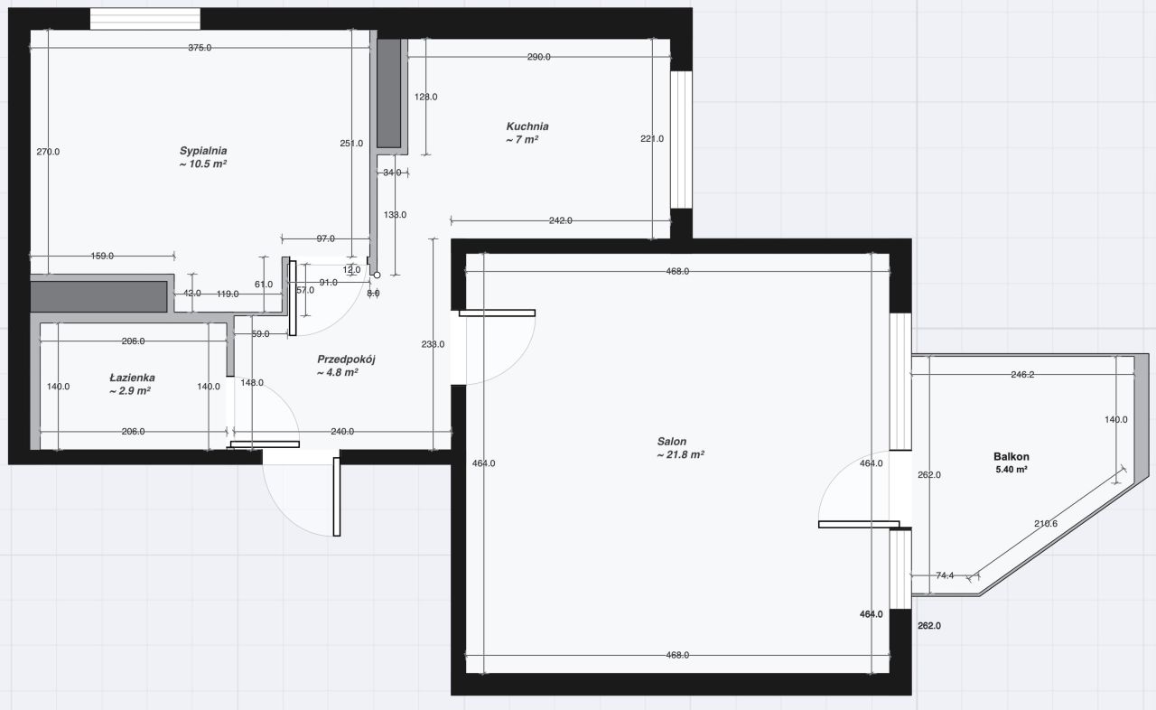 Mieszkanie 2-pokojowe Warszawa Ursynów, ul. Służby Polsce. Zdjęcie 1