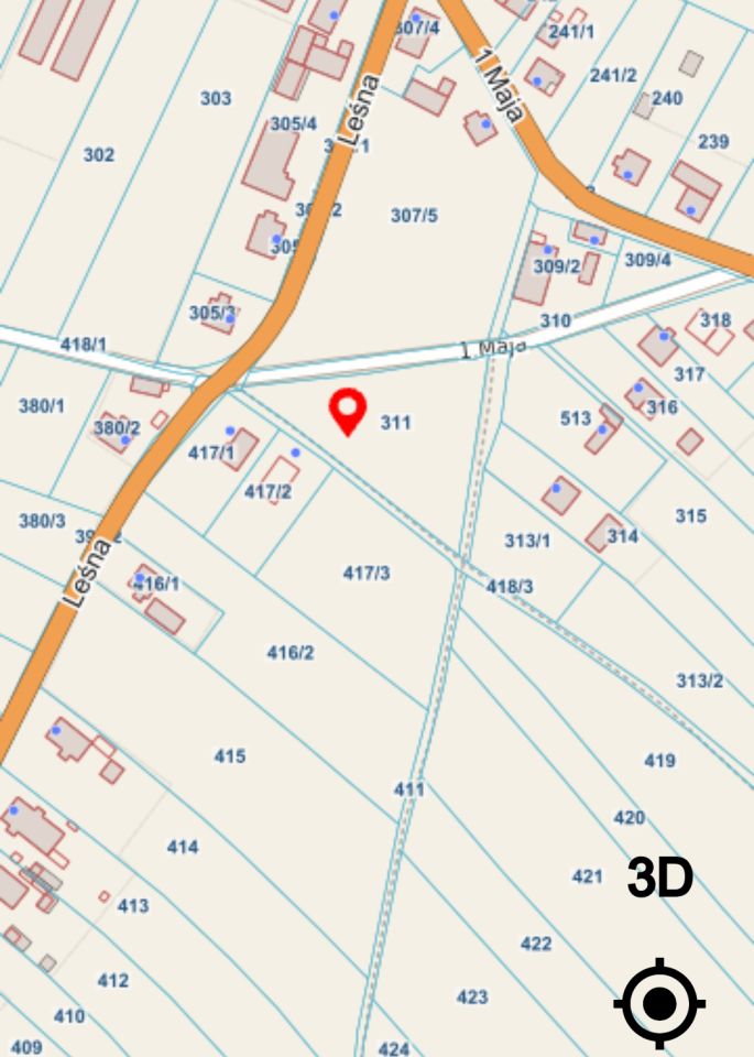 Działka budowlana Ligota Czamborowa, ul. 1 Maja. Zdjęcie 2