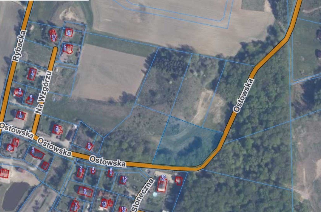 Działka Brodnica Górna, Ostrowska. Zdjęcie 2