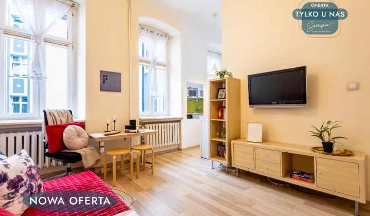 Mieszkanie 1-pokojowe Łódź Śródmieście, ul. płk. dr. Stanisława Więckowskiego