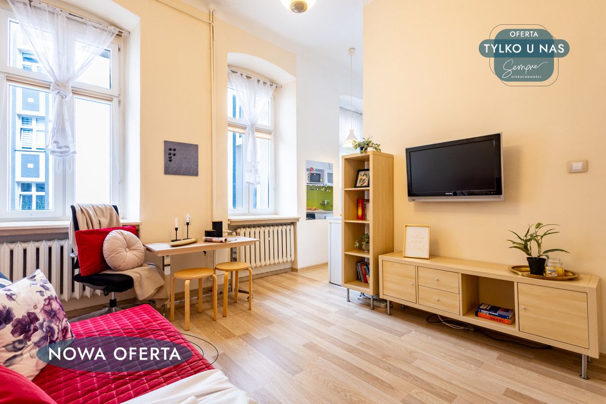 Mieszkanie 1-pokojowe Łódź Śródmieście, ul. płk. dr. Stanisława Więckowskiego. Zdjęcie 1