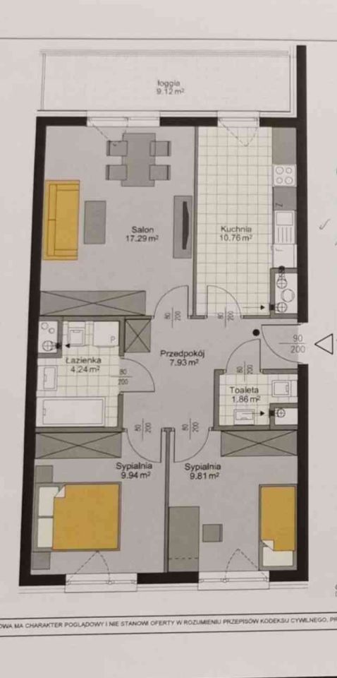 Mieszkanie 3-pokojowe Lublin Bronowice, ul. Wrońska. Zdjęcie 37