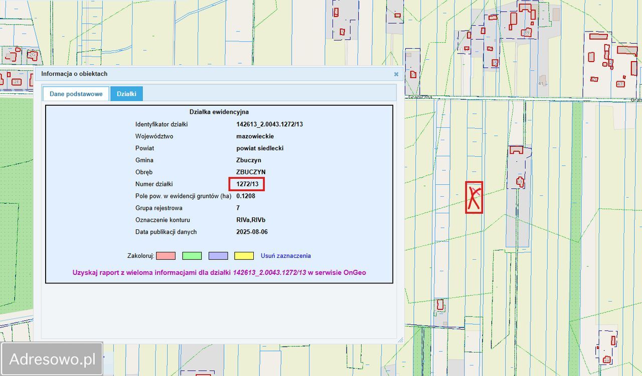 Działka budowlana Zbuczyn, ul. Graniczna. Zdjęcie 3