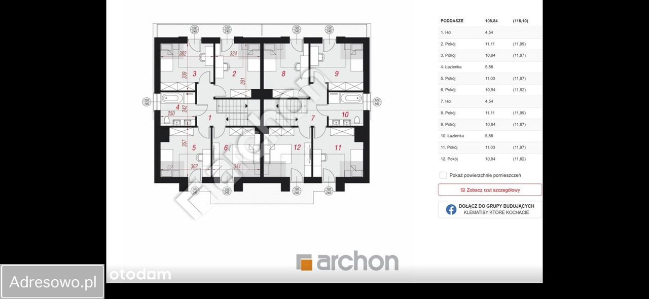 bliźniak, 4 pokoje Przypki. Zdjęcie 19