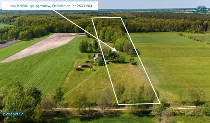 Działka rolna Osowiec