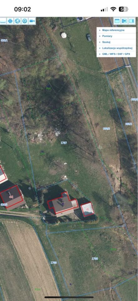 Działka budowlana Borzęta. Zdjęcie 2