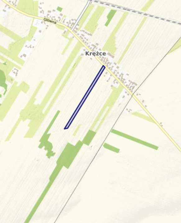 Działka rolno-budowlana Krężce. Zdjęcie 6