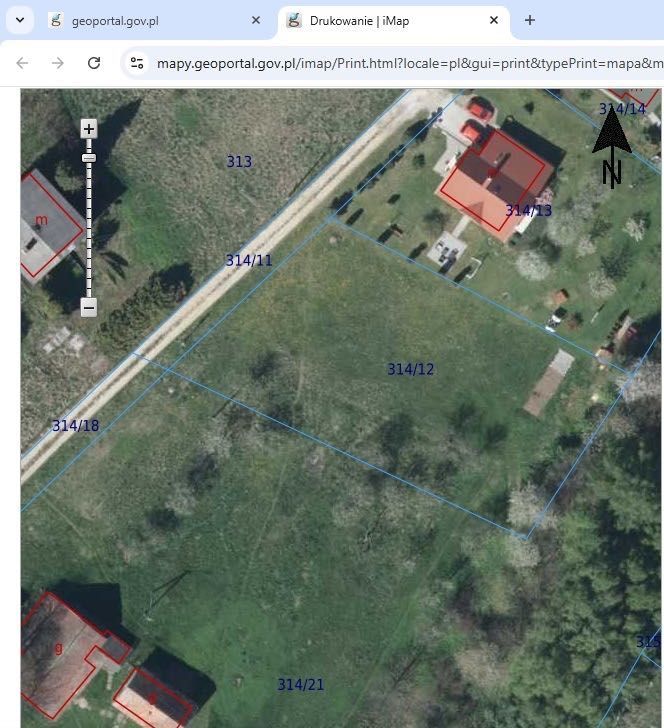 Działka rolno-budowlana Nowy Sącz