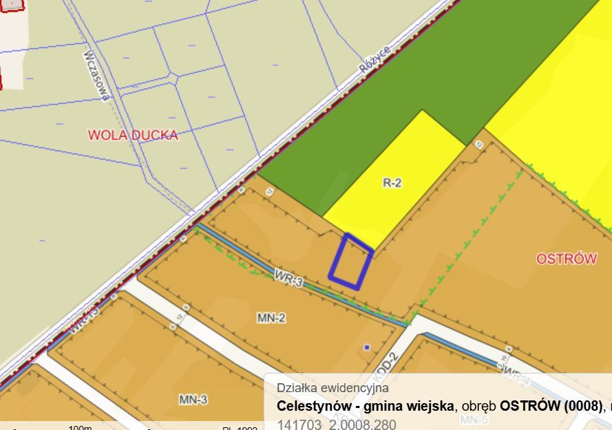 Działka budowlana Ostrów. Zdjęcie 4