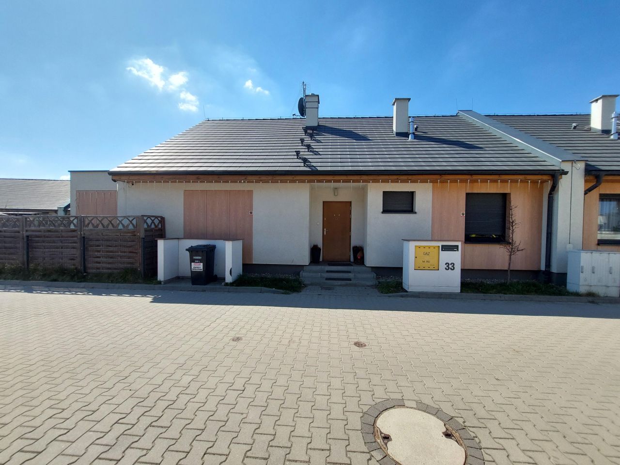 bliźniak, 4 pokoje Iwiny, ul. Chabrowa