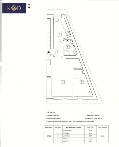 Mieszkanie 2-pokojowe Poznań Wilda, ul. Jana Umińskiego. Zdjęcie 4