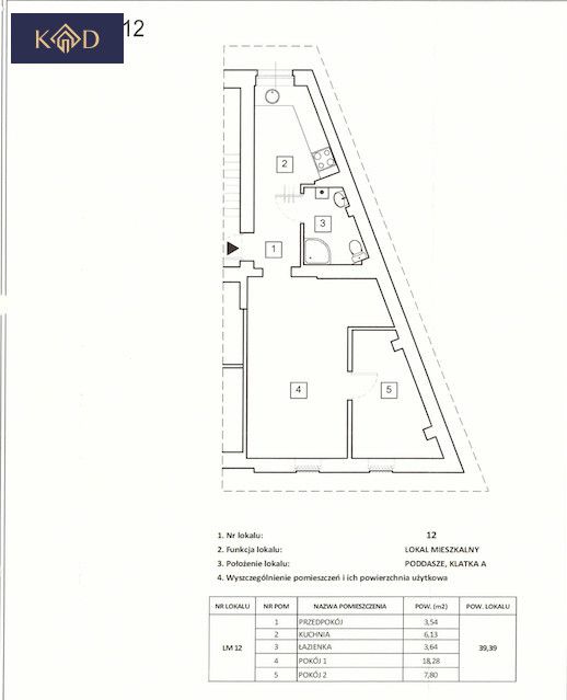 Mieszkanie 2-pokojowe Poznań Wilda, ul. Jana Umińskiego. Zdjęcie 4