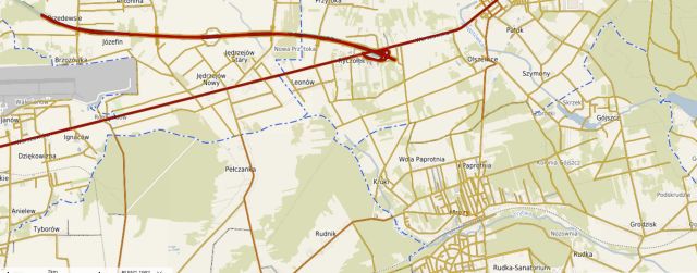 Działka budowlana Wola Paprotnia, ul. Główna. Zdjęcie 1