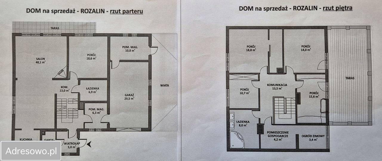 dom wolnostojący, 6 pokoi Rozalin. Zdjęcie 6