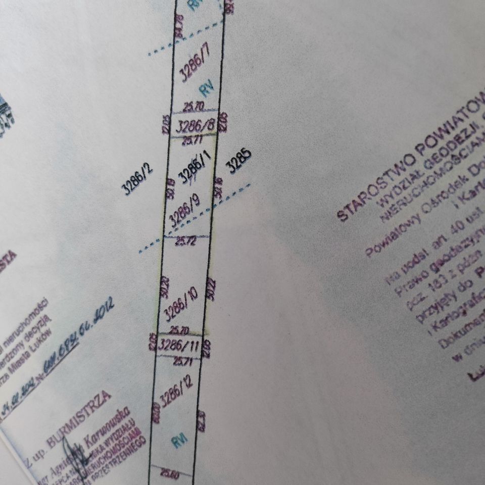 Działka budowlana Łuków Zapowiednik, ul. Zacisze. Zdjęcie 2