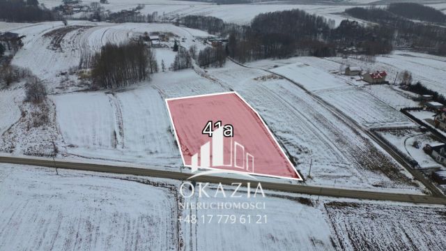 Działka budowlana Niechobrz. Zdjęcie 2