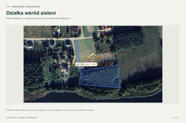 Działka budowlana Jerzykowo, ul. Nad Zalewem. Zdjęcie 1