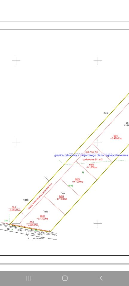 Działka budowlana Zamienie. Zdjęcie 5