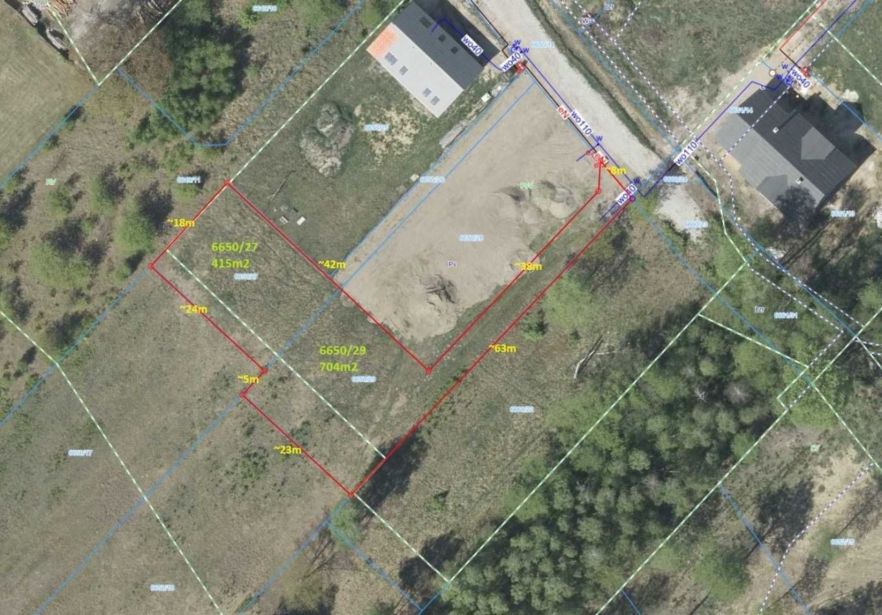 Działka budowlana Żyrardów, ul. Klonowa. Zdjęcie 1