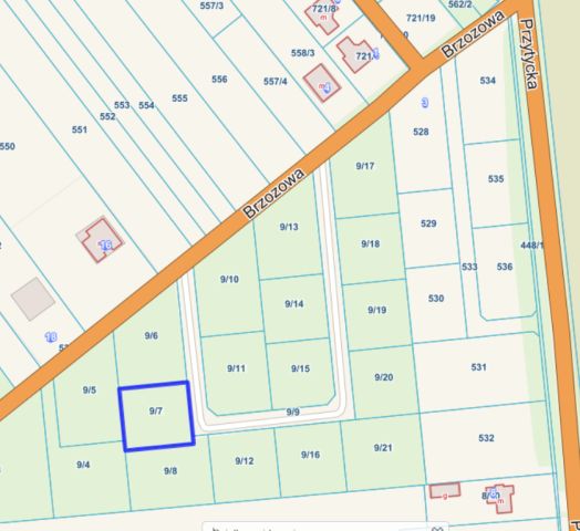 Działka rolno-budowlana Oblas, ul. Brzozowa. Zdjęcie 1