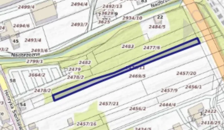 Działka rolna Wadowice, ul. marsz. Józefa Piłsudskiego