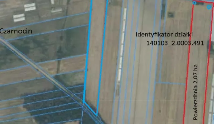 Działka rolna Bukówno Śliwiny