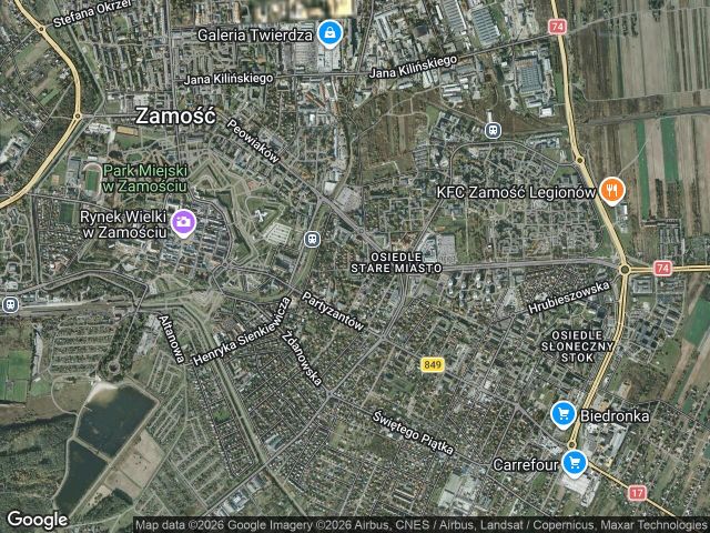 Mieszkanie 2-pokojowe Zamość Planty, ul. Szymona Szymonowica. Zdjęcie 1