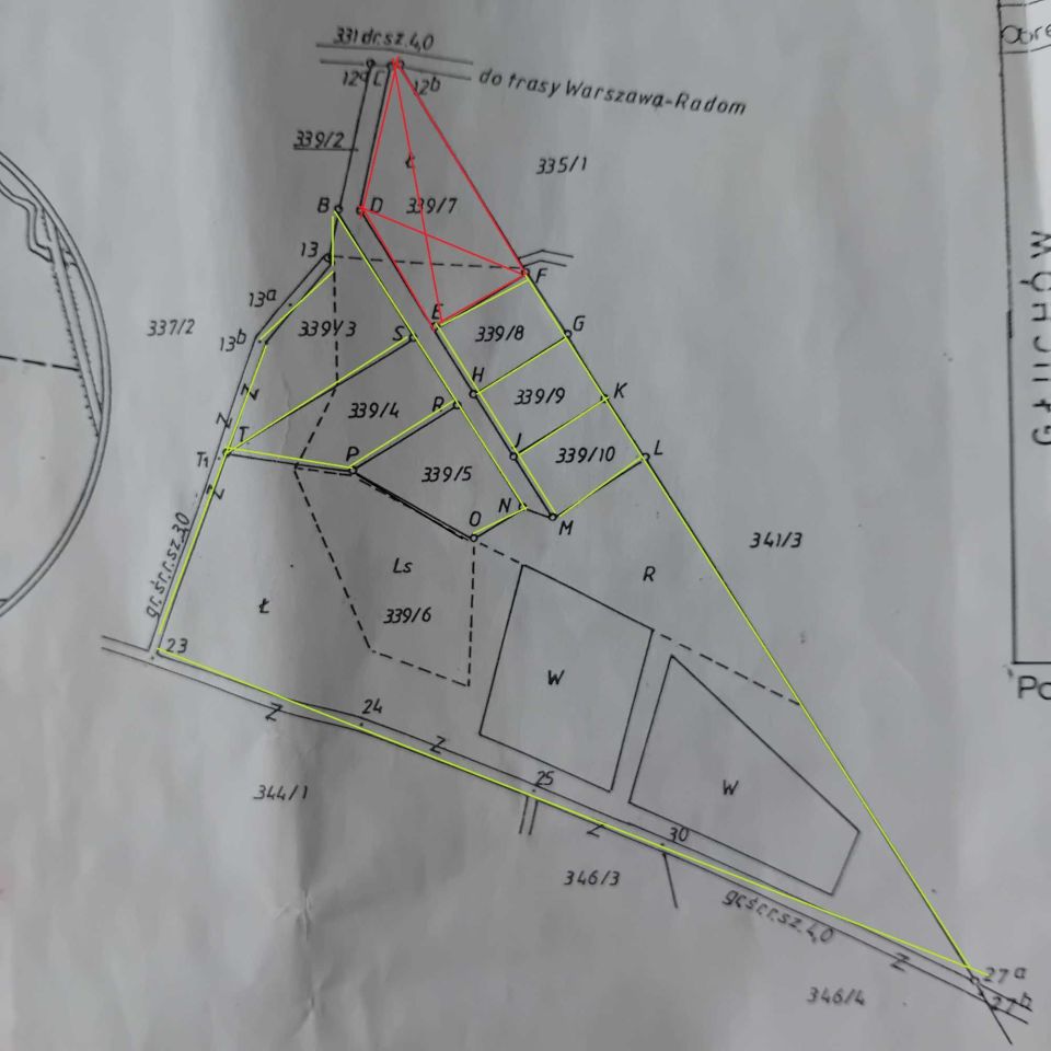 Działka rekreacyjna Głuchów. Zdjęcie 5