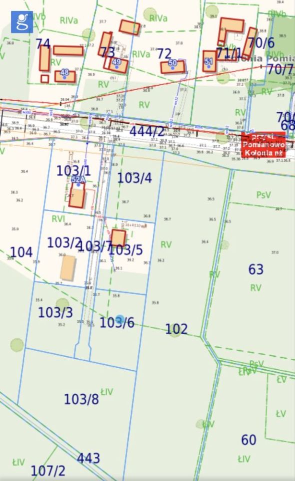 Działka budowlana Pomianowo. Zdjęcie 5