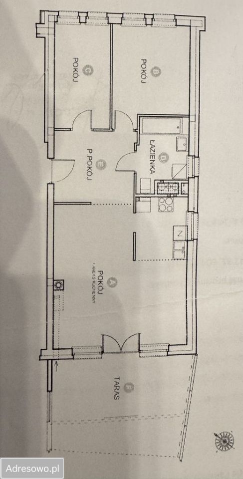 Mieszkanie 3-pokojowe Toruń Jakubskie Przedmieście, ul. Lubicka. Zdjęcie 5