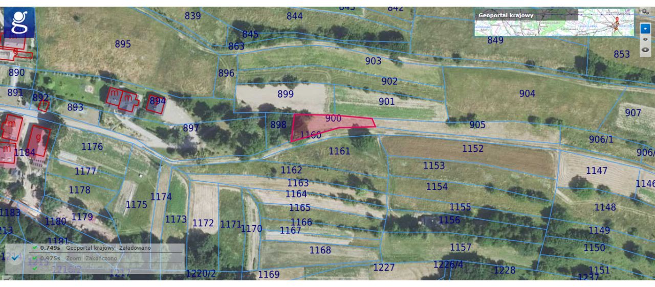 Działka rolno-budowlana Lubatowa. Zdjęcie 4