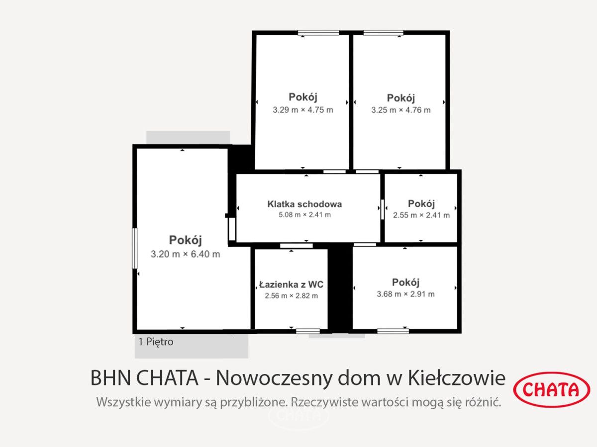 dom wolnostojący, 5 pokoi Kiełczów, ul. Cyprysowa. Zdjęcie 16