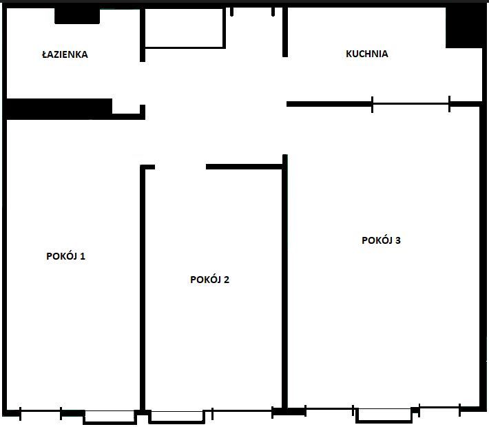 Mieszkanie 3-pokojowe Warszawa Wola, ul. Krochmalna. Zdjęcie 21