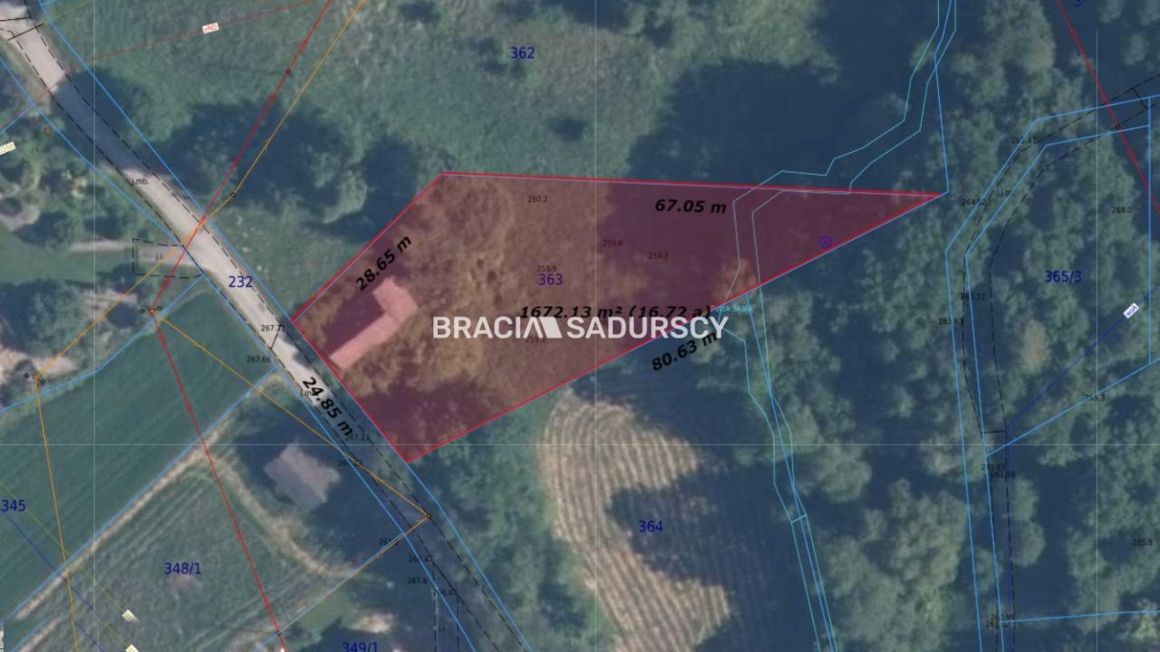 Działka rolna Poręba Żegoty. Zdjęcie 4