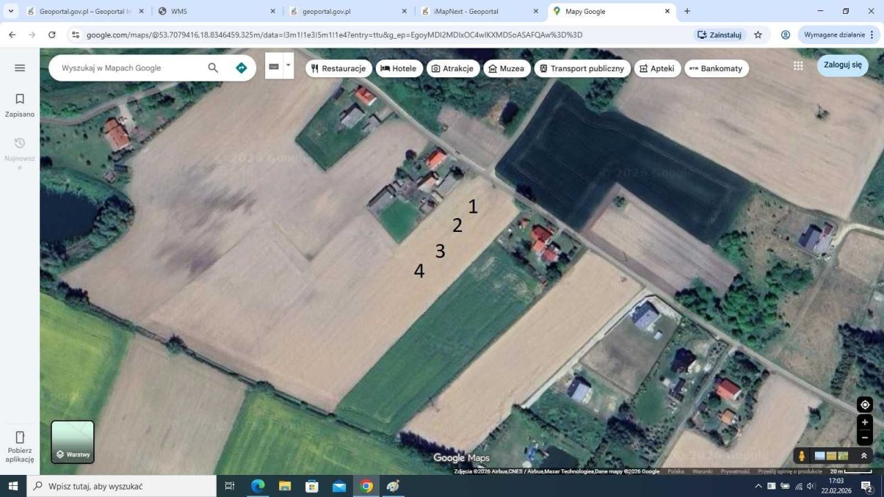 Działka budowlana Grabówko. Zdjęcie 2